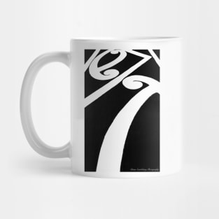 Bold effect and design in black and white. Mug